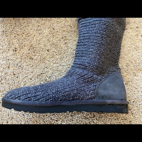 UGGS BOOTS GRAY TALL COVERTS TO SHORT 9 - Picture 8 of 9